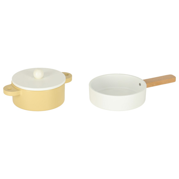 Bucătărie de jucărie din lemn 90 cm - Inlea4Fun WOODEN KITCHEN