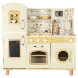 Bucătărie de jucărie din lemn 90 cm - Inlea4Fun WOODEN KITCHEN - 