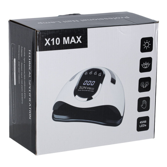 Lampa na nechty Sun X10 MAX UV 45 LED 280 W