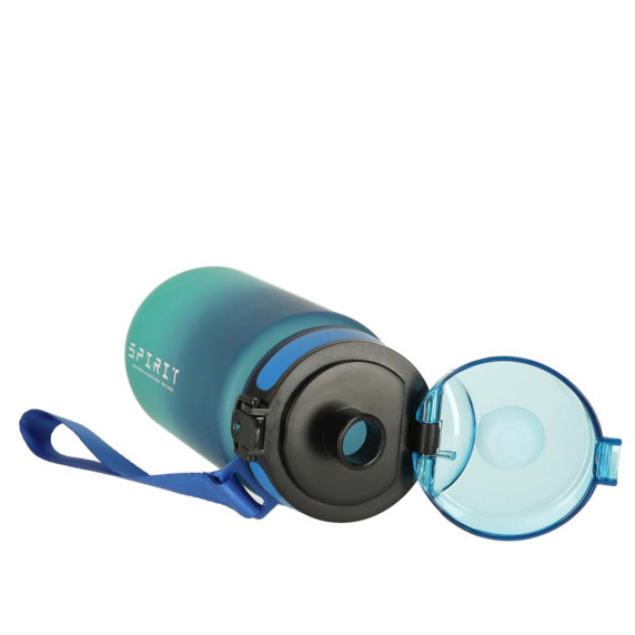 Vizes palack kulacs 600 ml SPIRIT - Kék/zöld