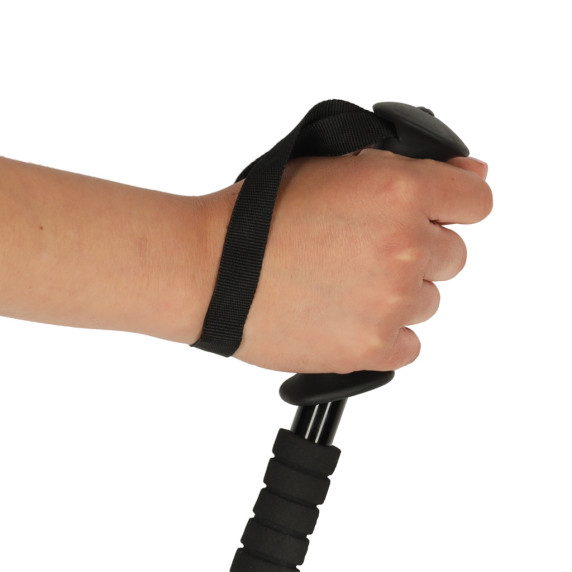 Nordic walking botok összecsukható 2 darab - Fekete