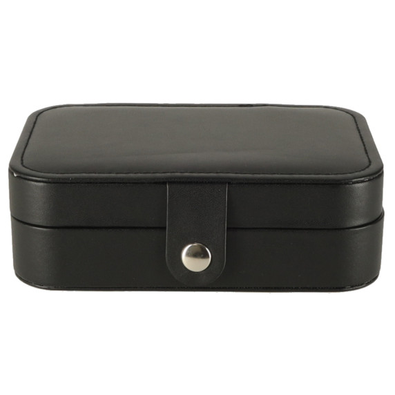 Organizator  de bijuterii 16 × 11 × 5 cm negru