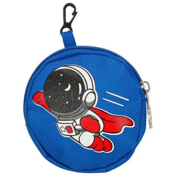 Ghiozdan pentru preșcolari 30x14x23 cm Inlea4Fun - astronaut