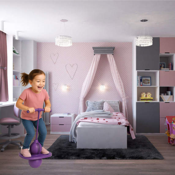 Skákacia tyč POGO - fialová