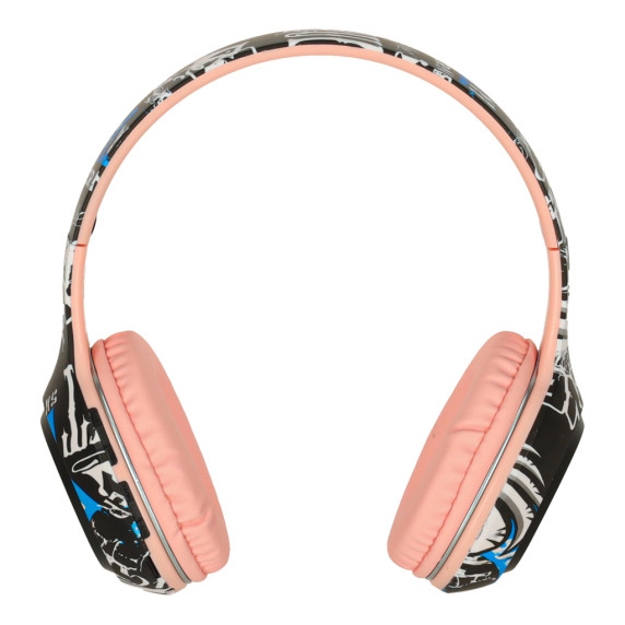 Vezeték nélküli, világító Bluetooth fülhallgató 95 Pure Bass Wireless - Rózsaszín