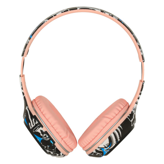 Vezeték nélküli, világító Bluetooth fülhallgató 95 Pure Bass Wireless - Rózsaszín