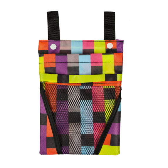 Geantă portbagaj,  asamblat pe ghidon  33 x 19 cm - colorat