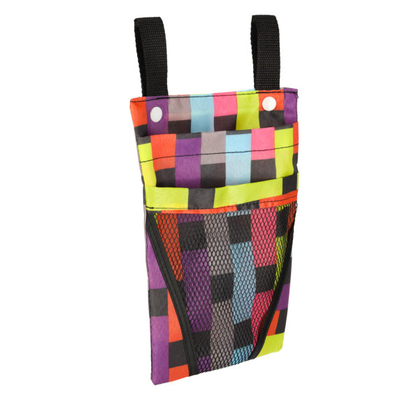 Geantă portbagaj,  asamblat pe ghidon  33 x 19 cm - colorat