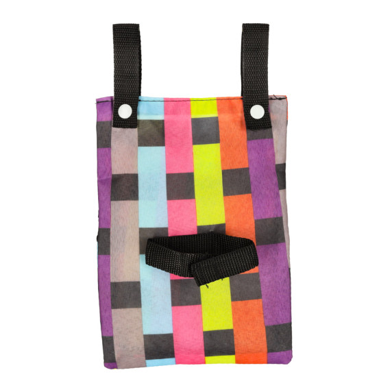 Geantă portbagaj,  asamblat pe ghidon  33 x 19 cm - colorat