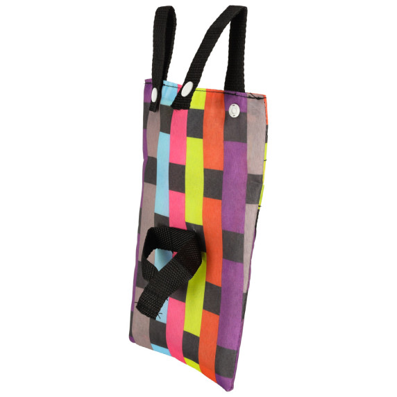 Geantă portbagaj,  asamblat pe ghidon  33 x 19 cm - colorat