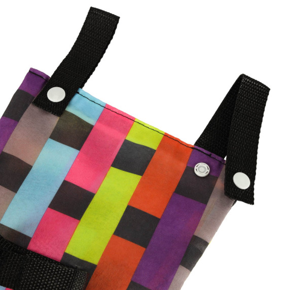 Geantă portbagaj,  asamblat pe ghidon  33 x 19 cm - colorat