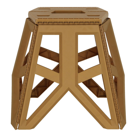 Scaun camping pliabil 39,5 cm - kaki
