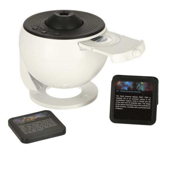 USB LED Projektor hviezd 12 diskov GALAXY PROJECTOR