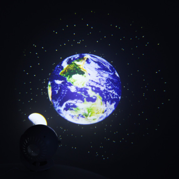 USB LED Projektor hviezd 12 diskov GALAXY PROJECTOR