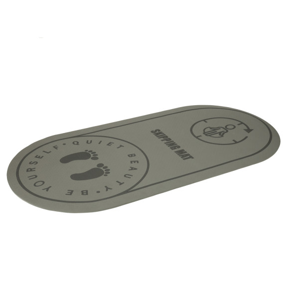 Saltea pentru exerciții 127 x 63 x 0,6 cm - gri