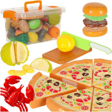 Set de tăiere fructe și legume, pizza 36 de elemente Inlea4Fun - 