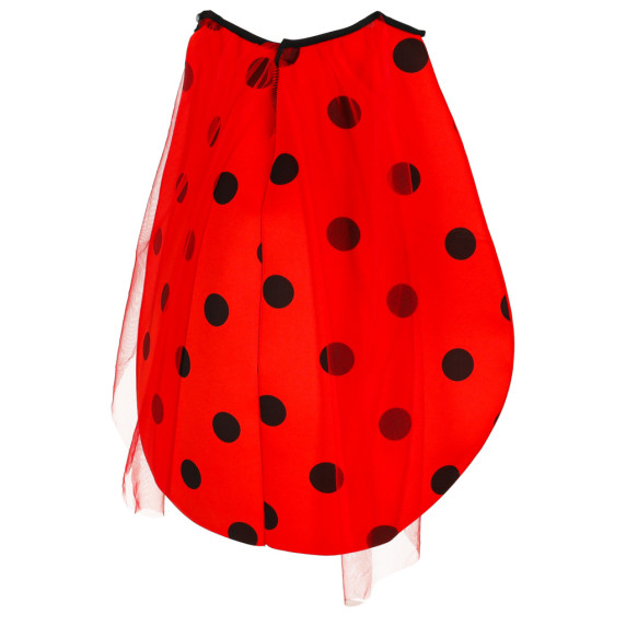 Katicabogár farsangi jelmez LOVELY LADYBUG SUIT méret: S (100-110 cm)