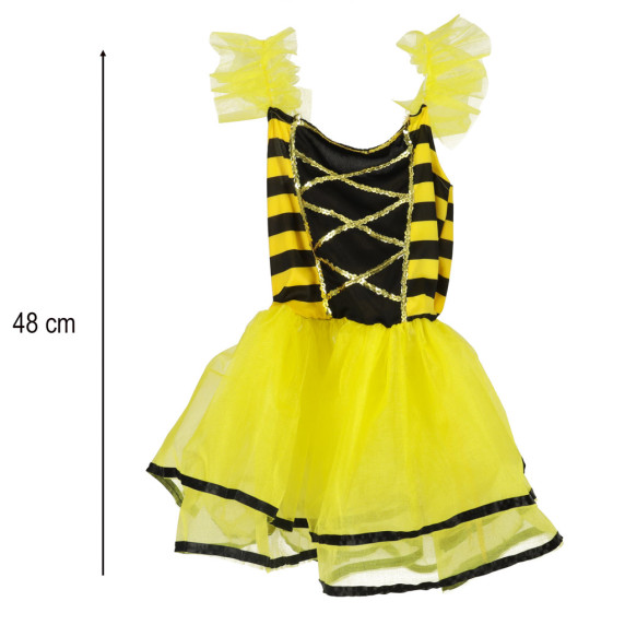 Gyermek jelmez Méhecske LOVELY BEE FAIRY - S-es méret (100-110 cm)