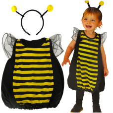 Detský kostým Včielka LOVELY HONEYBEE - veľkosť S (100-110 cm) - 