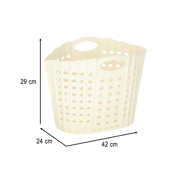 Mosókosár összecsukható fürdőszoba szervező krém