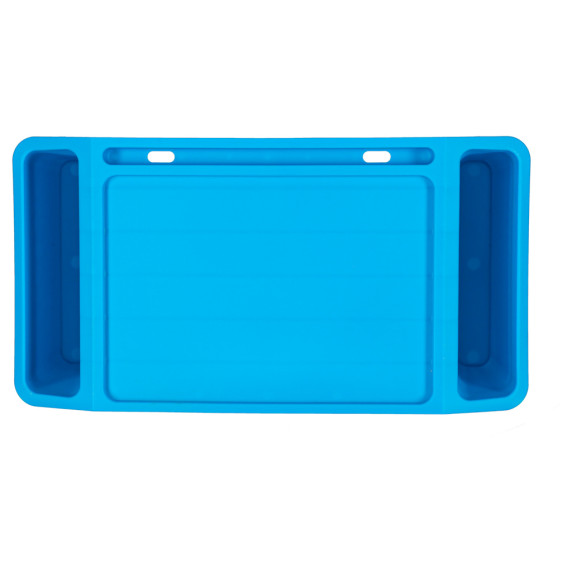 Masă laptop cu organizator 57 x 30 x 21 cm - albastru