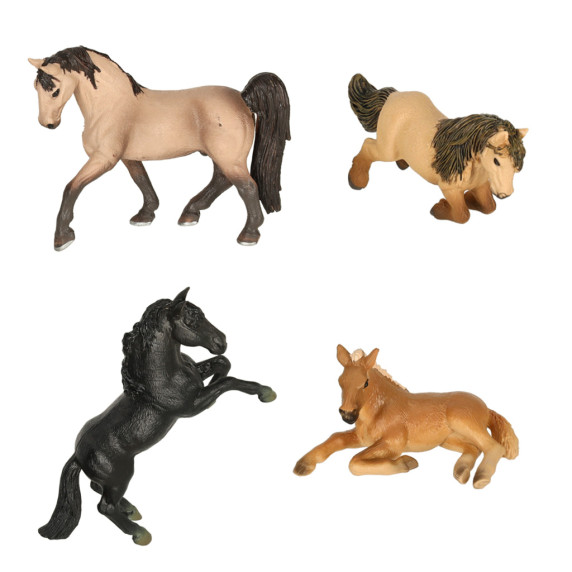 Set figurine  28 piese - Inlea4Fun ANIMAL WORLD - animale