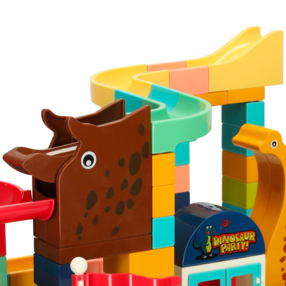 Pistă cu mingi -  Inlea4Fun BIBI-INN -Dinopark cu  147 elemente