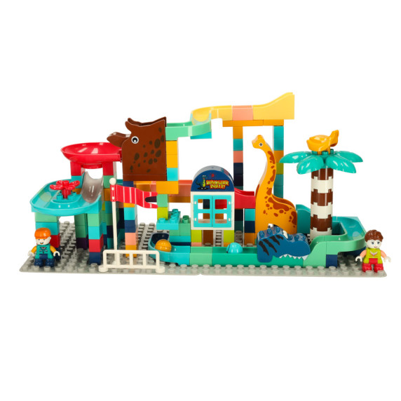 Pistă cu mingi -  Inlea4Fun BIBI-INN -Dinopark cu  147 elemente