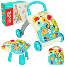 Premergător 4 în 1 -  Inlea4Fun BABY WALKER  - Albastru - 