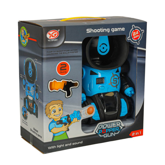 Arkádová hra strieľanie do cieľa HUNGRY ROBOT Shooting game