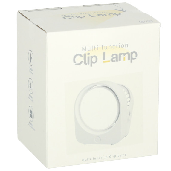 Lampă de veche cu clips - CLIP LAMP - alba