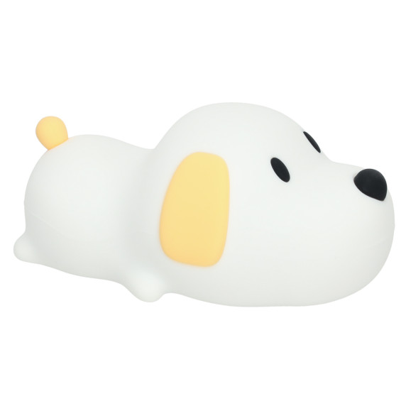 Lampă de noapte din silicon pentru copii -   PAPA PUPPY - cățel  15,5 cm