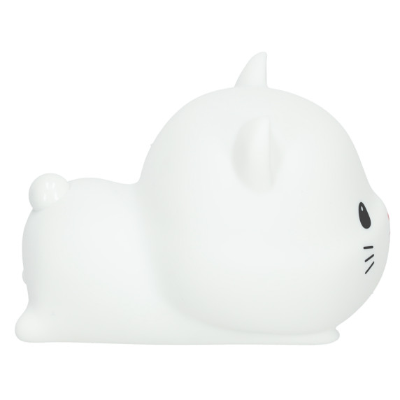 Lampă de noapte din silicon pentru copii -   PAPA CAT - pisică 15,5 cm