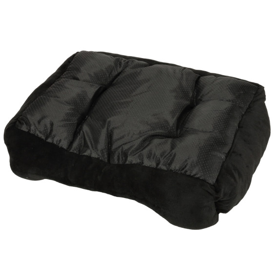 Kutyafekhely 60x45x15cm Inlea4Fun DOG BED 51590 - Fekete/fehér