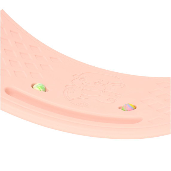 Placă de echilibru 67x27,5 cm – Inlea4Fun NON-SLIP 751330 – Roz