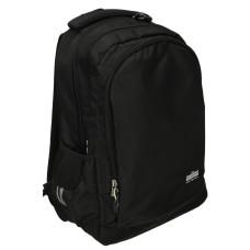 Rucsac cu 3 compartimente - Inlea4Fun- negru Vintage - 