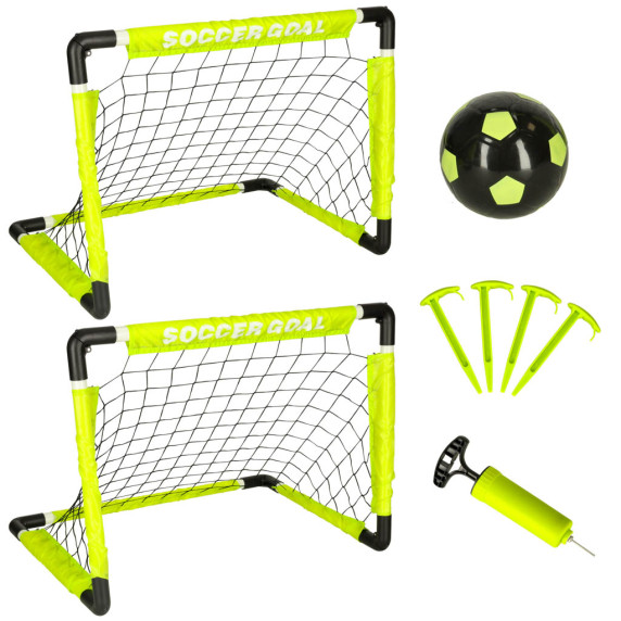 Focikapu készlet - Inlea4Fun SOCCER GOAL SET