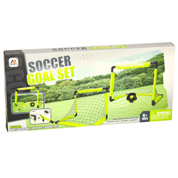 Focikapu készlet - Inlea4Fun SOCCER GOAL SET