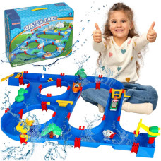 Vodná dráha 89 prvkov Inlea4Fun WATER PARK Building blocks - 