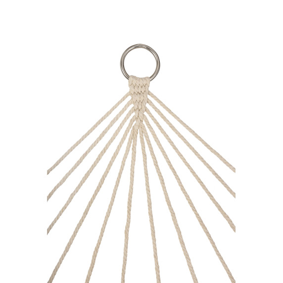Kerti függőágy hálós rojtos 200 cm Inlea4Home BOHO - Ekrü