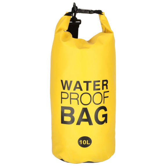 Nepremokavý vak 10 l Water proof bag - žltý