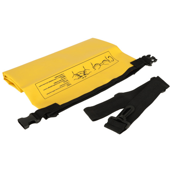 Nepremokavý vak 10 l Water proof bag - žltý