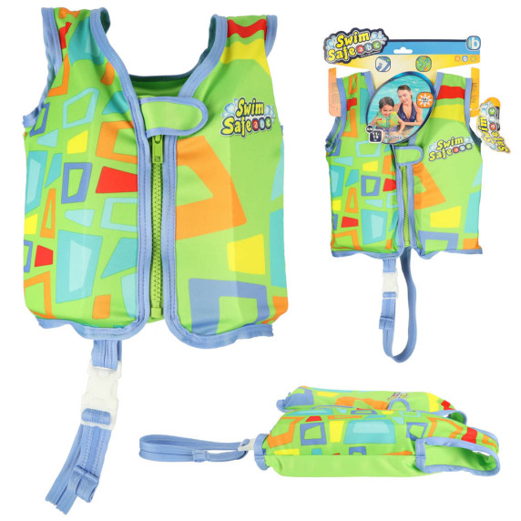 Vestă de inot pentru copii 1-3 ani S/M BESTWAY 32176 - verde