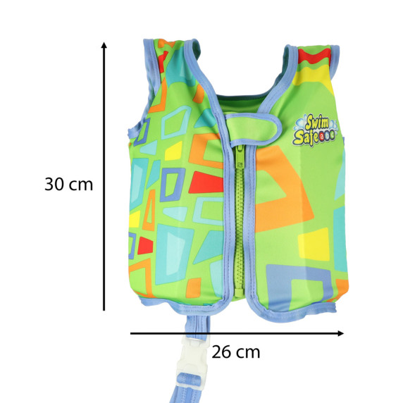 Vestă de inot pentru copii 1-3 ani S/M BESTWAY 32176 - verde