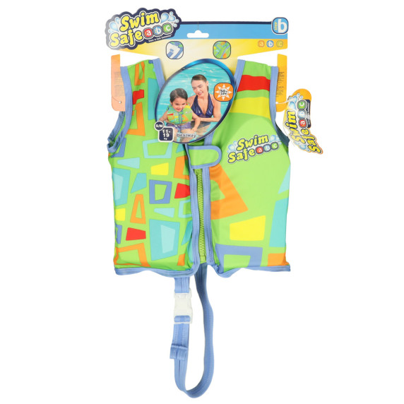Vestă de inot pentru copii 1-3 ani S/M BESTWAY 32176 - verde