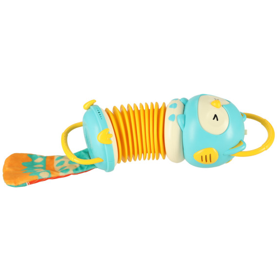 Acordeon pentru copii - bufniță - Inlea4Fun BABY OWL ACCORDION - albastru