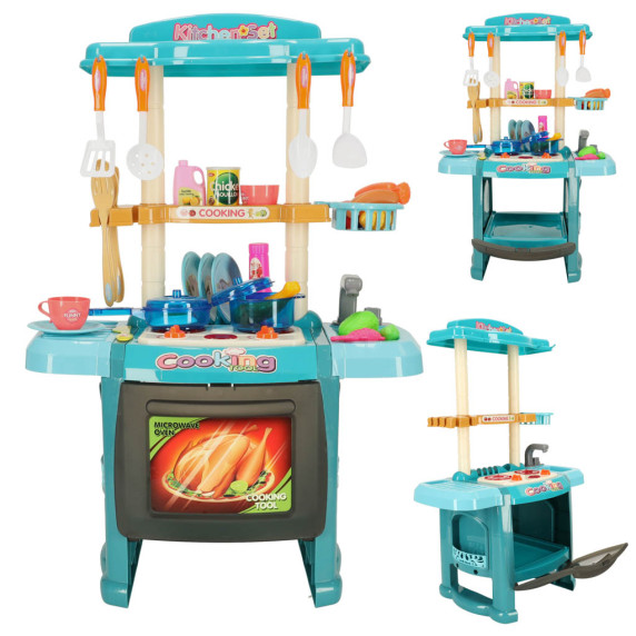 Detská plastová kuchynka s efektmi KITCHENETTE