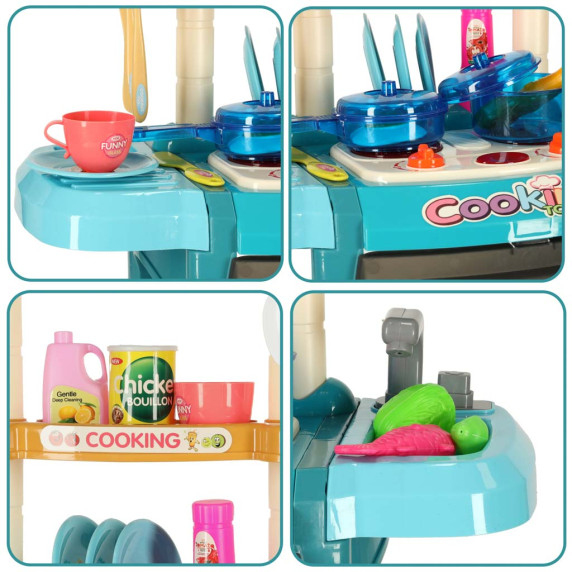 Detská plastová kuchynka s efektmi KITCHENETTE