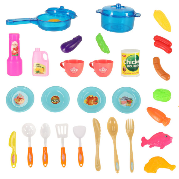 Detská plastová kuchynka s efektmi KITCHENETTE