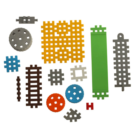 Set de construcție  - 185 bucăți Marioinex MINI WAFFLE